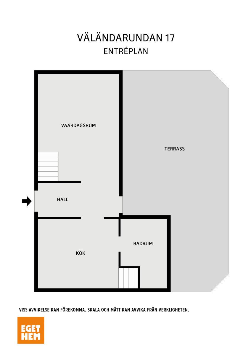 Härligt lantligt läge där du själv sätter din prägel! Acceptpris!