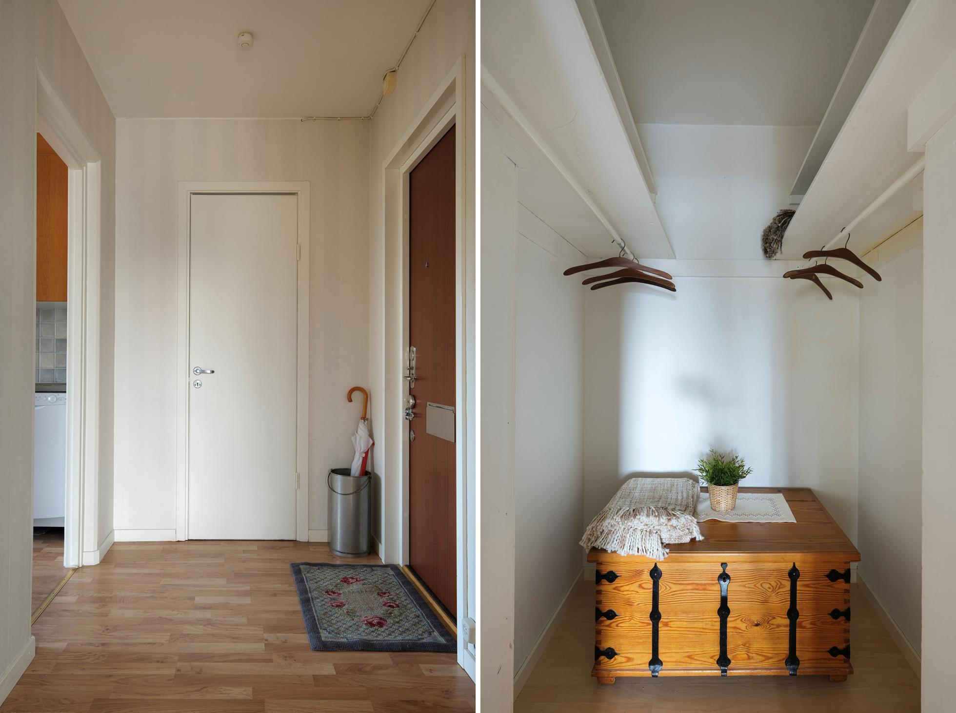 Välplanerad gavel-3:a med låg avgift och centralt läge