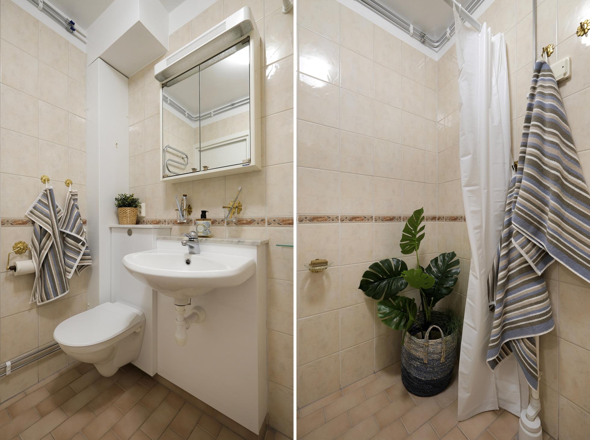 Välplanerad gavel-3:a med låg avgift och centralt läge