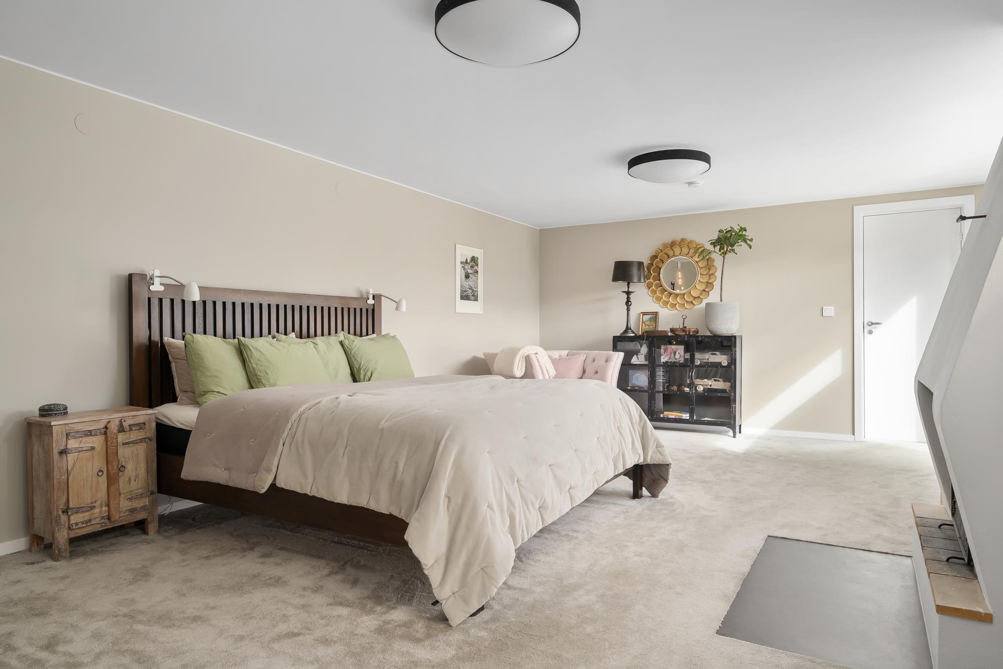 Läckert enplanshus med 5 sovrum