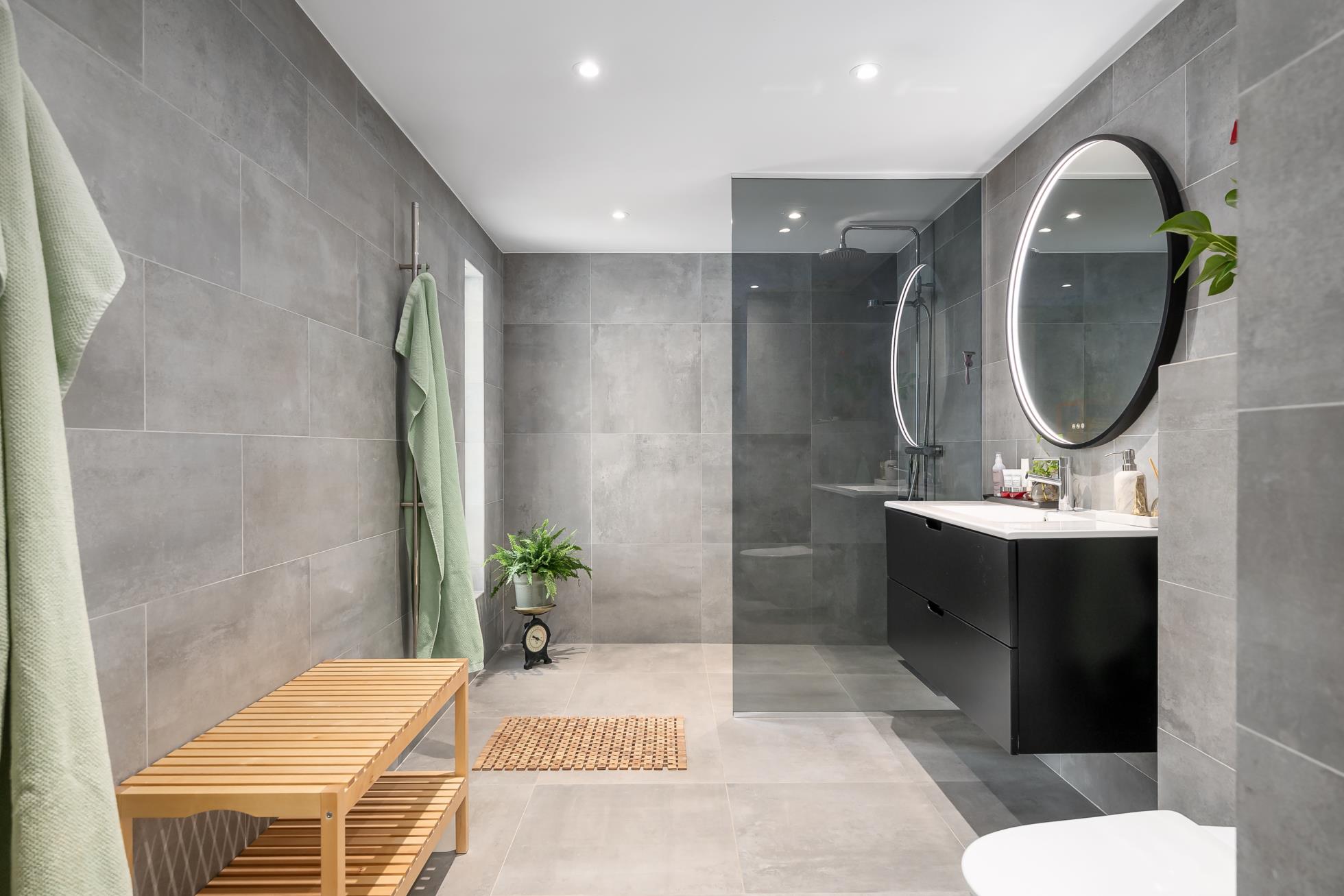 Läckert enplanshus med 5 sovrum