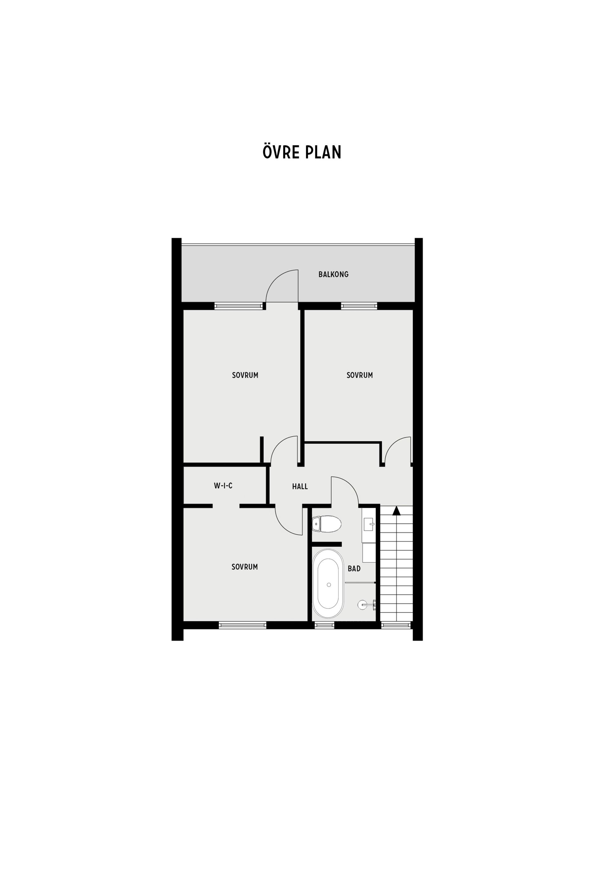 Topprenoverat 2-plansradhus i centralt och barnvänligt läge