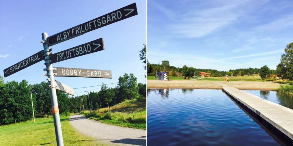 Välskött radhus med stor vacker trädgårdstomt, fint kök och vacker eldstad